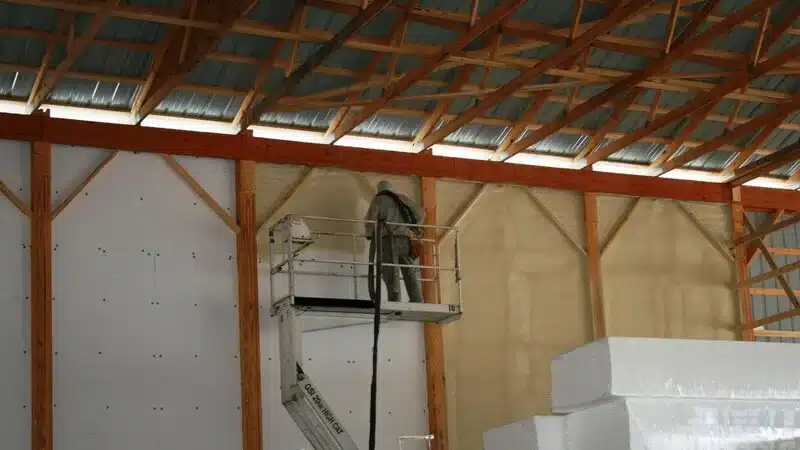 Pole Barn Spray Foam – RIB Spray Foam

